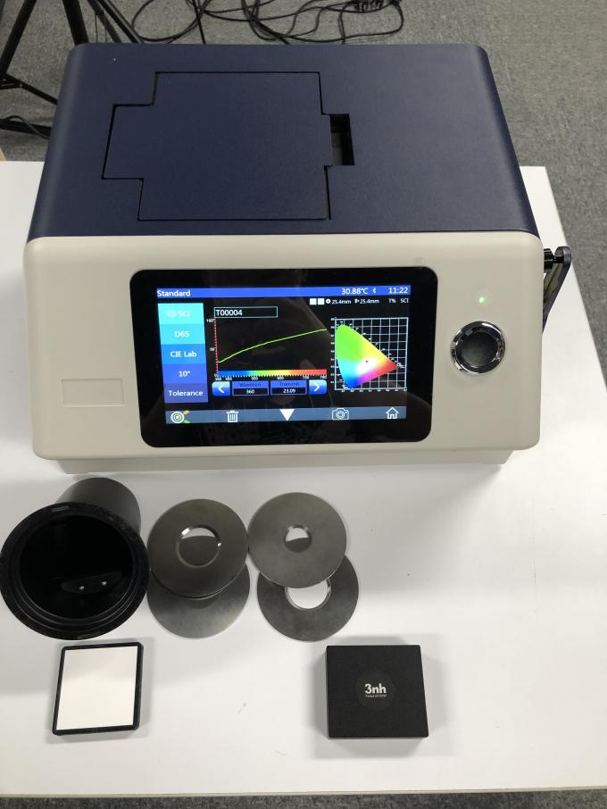 Xrite CI7800を取り替える3nh YS6060 d/8 Benchtopの分光光度計CIEの実験室の測色計