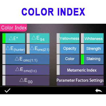 色の質ソフトウェアSQCXが付いている携帯用写真の実験室の分光光度計YS3060