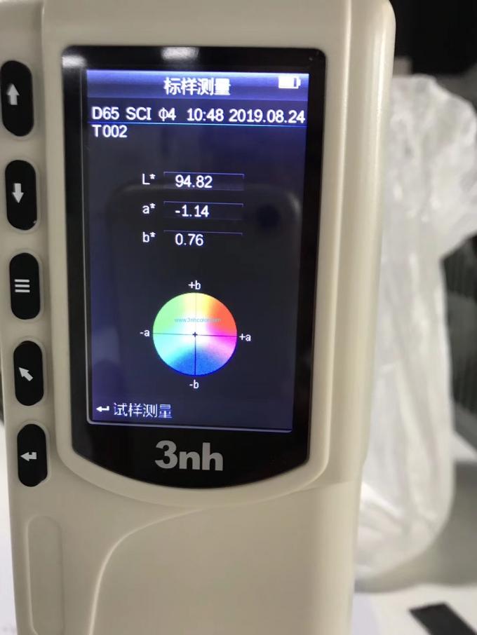使用NR60CP測色計小麦粉を測定する方法