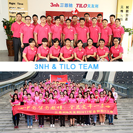 3nh CR2のポケット測色計のBluetooth 5.0 8mmの開きを見つける照明 0